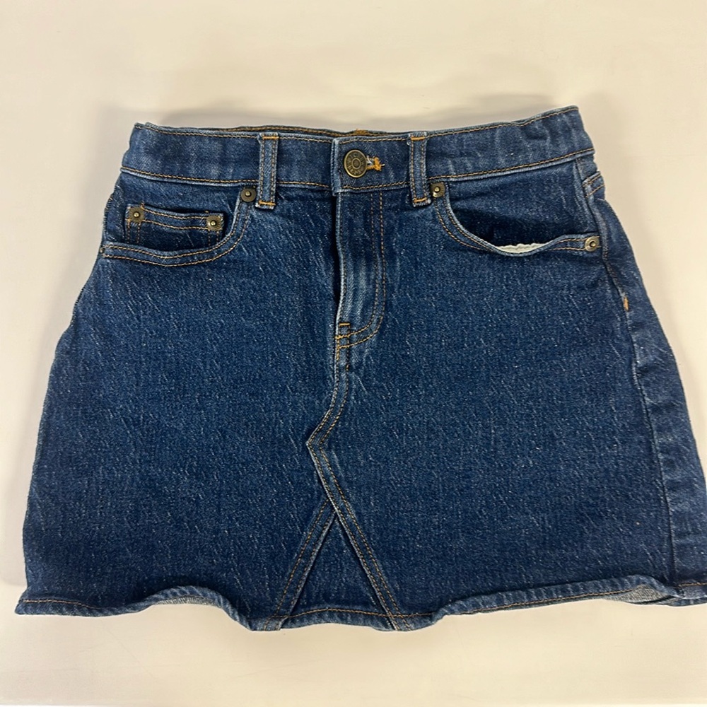 Crew cuts Jean Skirt